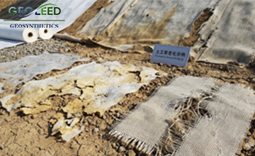 Geotextile aging